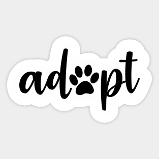 Adopt Sticker